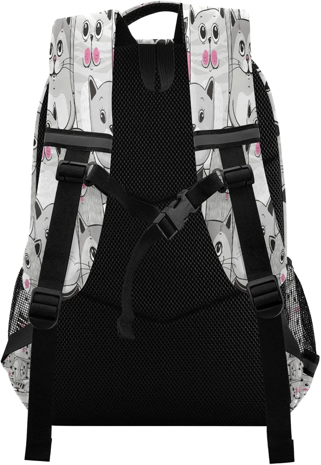 xigua Cute Cats Pattern Print Backpack Casual Daypacks Outdoor Sports Rucksack School Shoulder Bag for Boys Girls Teens