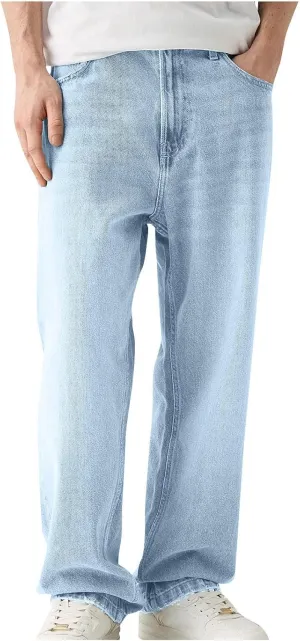 Y2k Baggy Jeans for Men Mexican Big and Tall Denim Jeans Pants Skater Wide Leg Carpenter Pants Streetwear Clothing