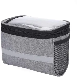 ycle Handlebar Bag ycle Frame Phone Pouch Bike Front Tube Saddle Bag With Reflective Stripe For Mountain Bike Cycling Basket Storage Pack Accessories