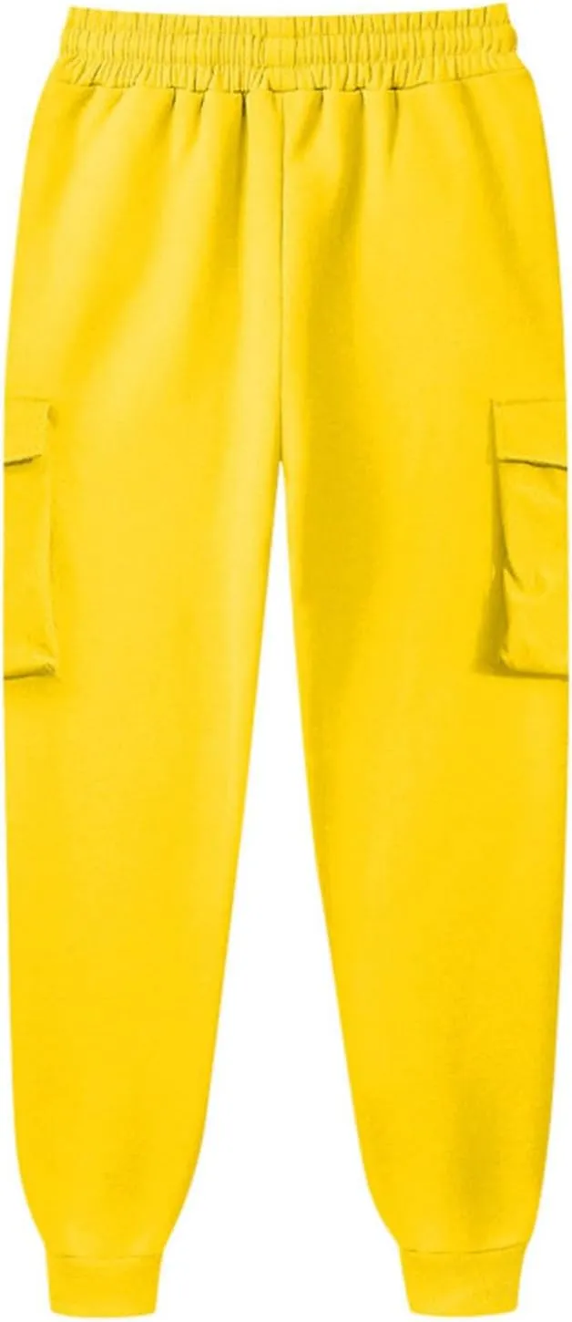 ZDRZK Womens Sweatpants Lace-Up Ankle Length Fleece Jogger Pants with Pockets Hiking Athletic Joggers Pants for Running