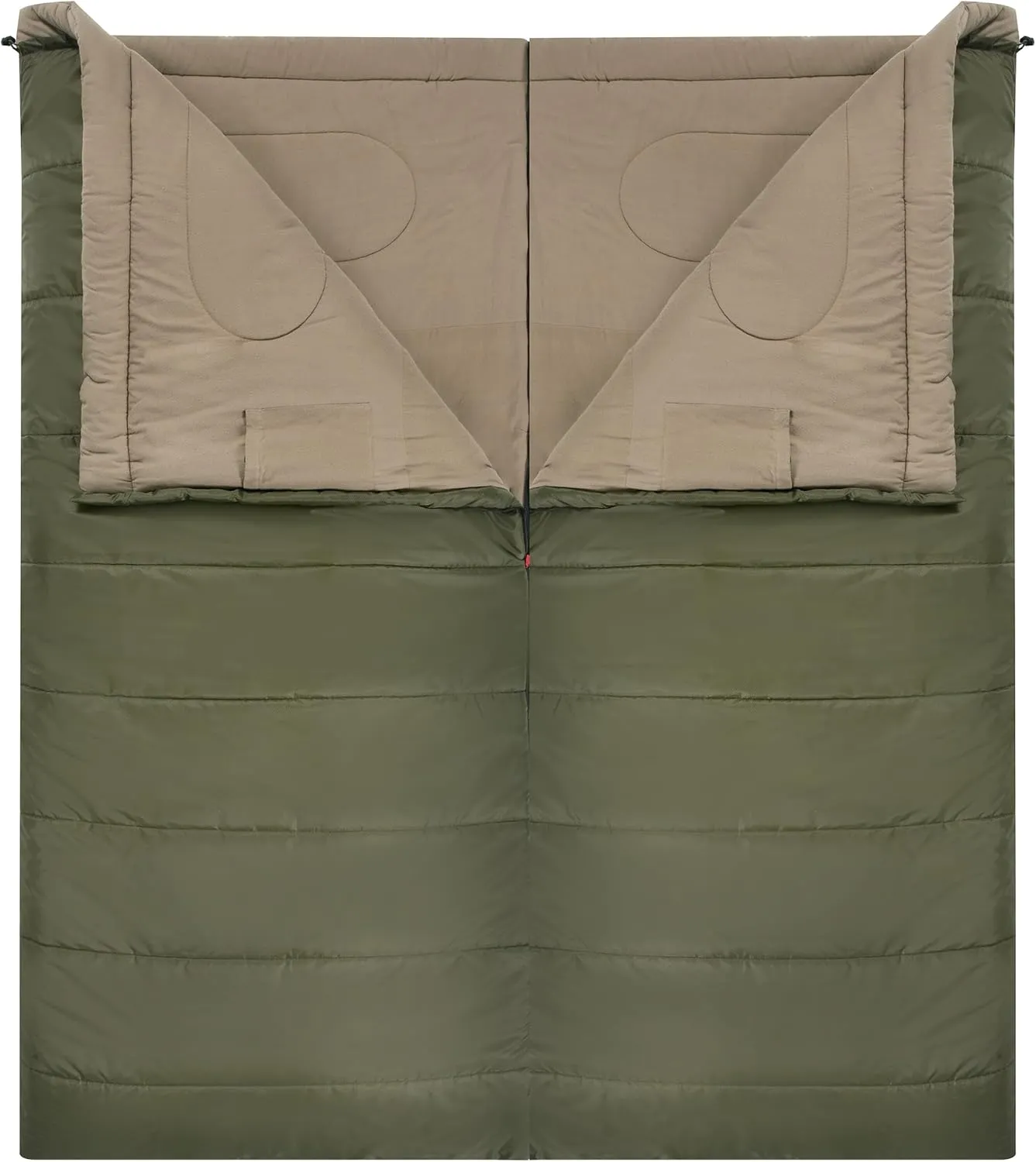Zero Degree Sleeping Bag for Adults 100% Cotton Flannel Tall and Big