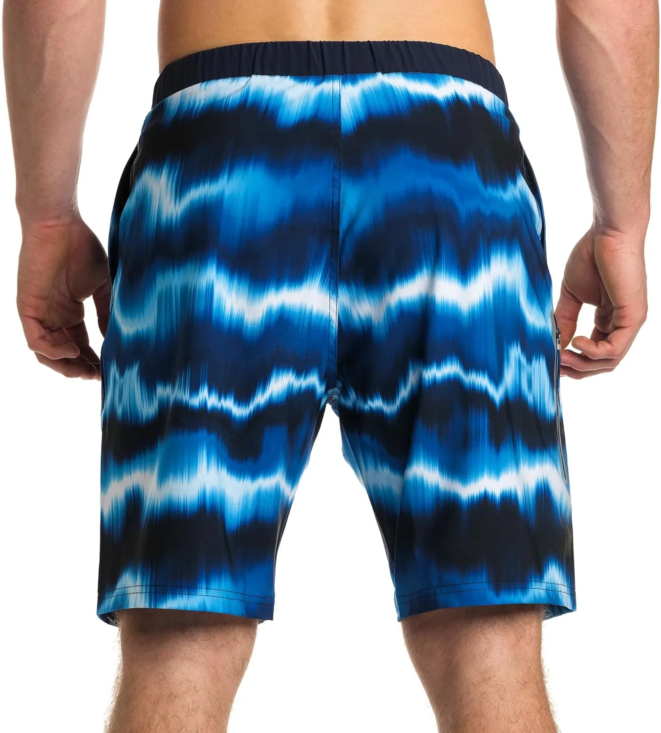 ZeroXposur Mens Swim Trunks with Liner 9" - Stretch Swim Shorts for Men - Swimming Trunks for Men