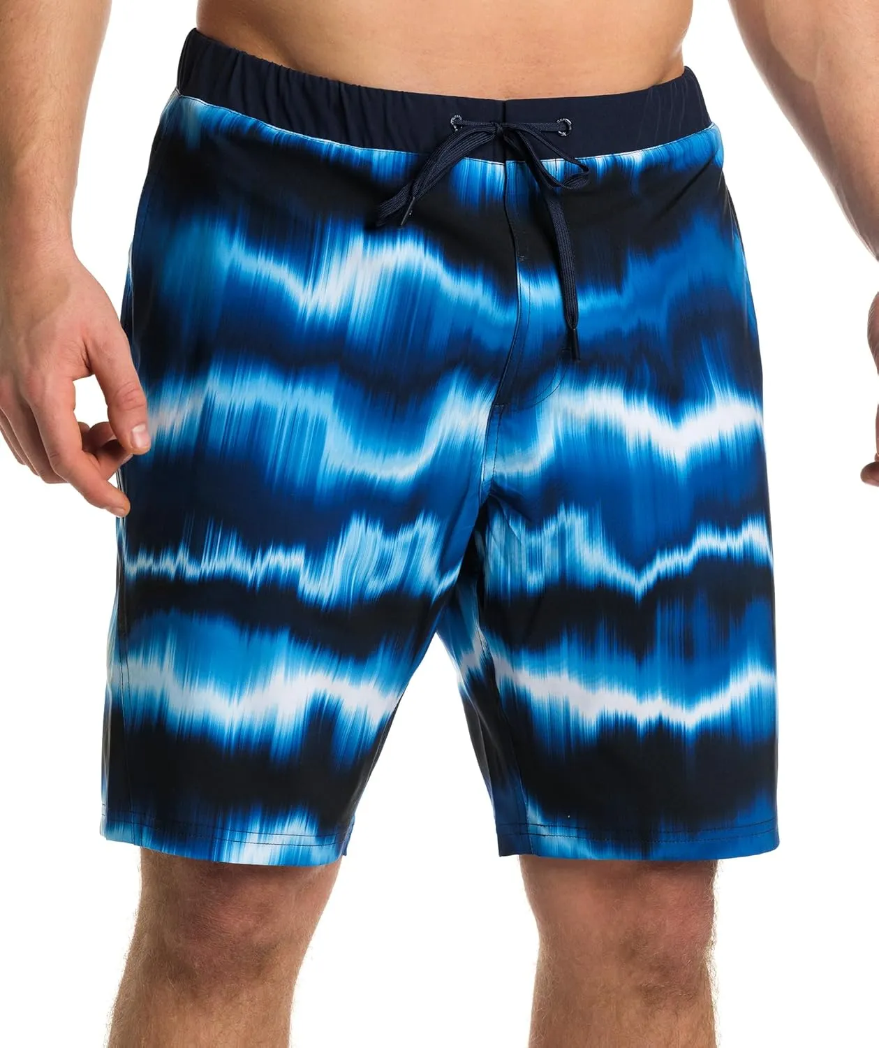 ZeroXposur Mens Swim Trunks with Liner 9" - Stretch Swim Shorts for Men - Swimming Trunks for Men