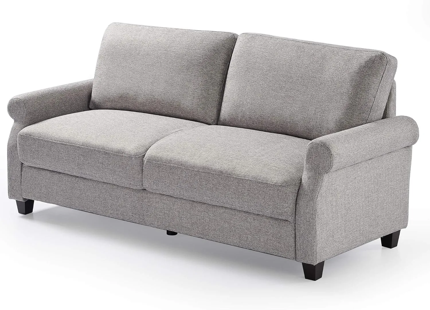 ZINUS Josh Sofa Couch, Easy, Tool-Free Assembly, Soft Grey